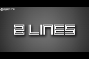 2 Lines: A Versatile Sans Serif Font for Modern Branding