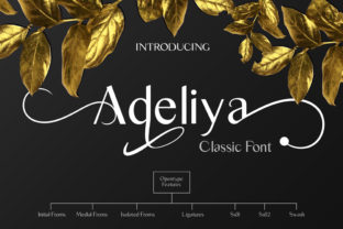 Adeliya: A Serif Font That Elevates Branding with Elegance