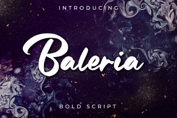Baleria: A Script Handwritten Font That Elevates Brand Identity