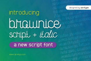 Brownice: A Script Font That Elevates Digital Branding