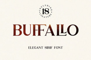 Buffallo: The Serif Font That Elevates Your Brand’s Visual Story