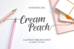 Cream Peach: A Script Font That Elevates Branding with Romance and Refinement