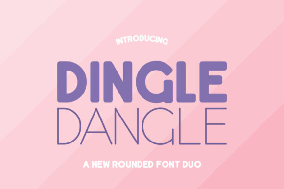 Dingle Dangle Duo: A Sans Serif Font for Modern Web Design
