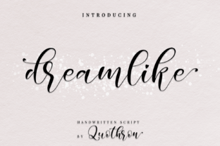 Dreamlike Script for Creative Web Design