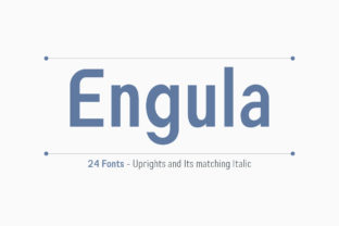 Engula: A Versatile Sans Serif Font for Editorial Design
