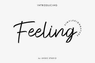 Feeling Signature: A Modern Handwritten Font for Web Design
