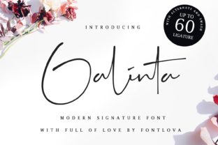 Galinta: A Script Font That Elevates Your Brand with Style