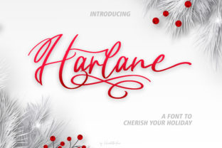 Harlane: A Script Font That Adds Elegance to Editorial Design