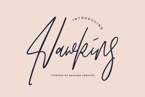 Hawkins: A Script Font That Adds Character to Your Brand