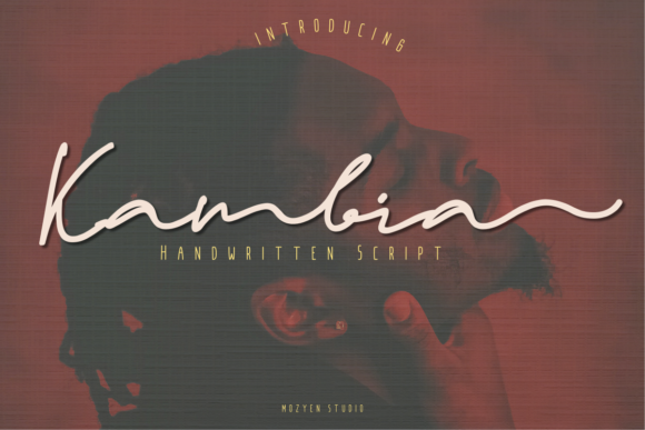 Kambia: A Versatile Script Font for Creative Branding