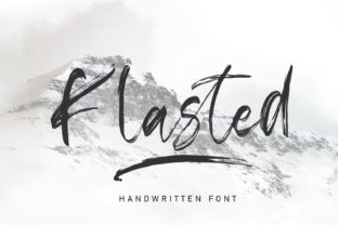 Klasted: A Bold Script Font for Dynamic Campaigns