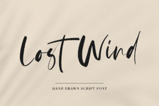 Lost Wind: A Script Handwritten Font for Creative Crafters and Small Business Owners