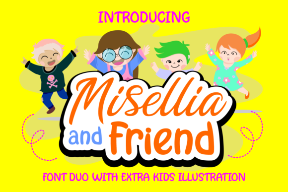 Misellia and Friend Duo for Kids Branding and Creative Projects