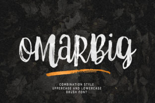 Omarbig: A Script Font That Elevates Every Craft Project
