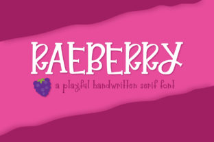 Raeberry: A Serif Font for Creative Campaigns and Brand Identity