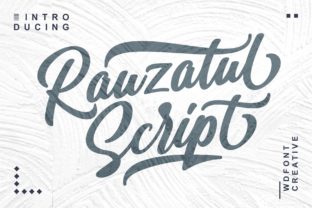 Rauzatul: A Script Font That Elevates Your Digital Brand