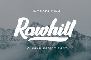 Rawhill: A Script Font That Elevates Editorial Design