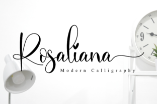Rosaliana Script for Editorial Design and Creative Branding