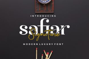 Safiar Script Font: A Bold Choice for Designers