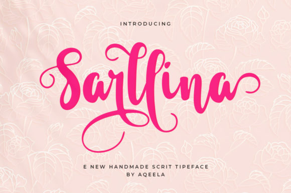 Sarllina: The Bold Script Font for Small Business Branding