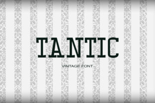 Tantic: A Timeless Serif Font for Design Excellence