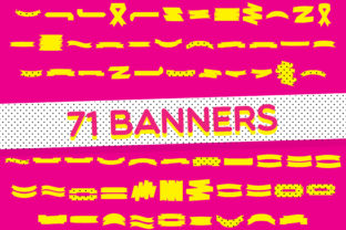 Yellow Dingbat Banners: A Font That Makes Campaigns Pop